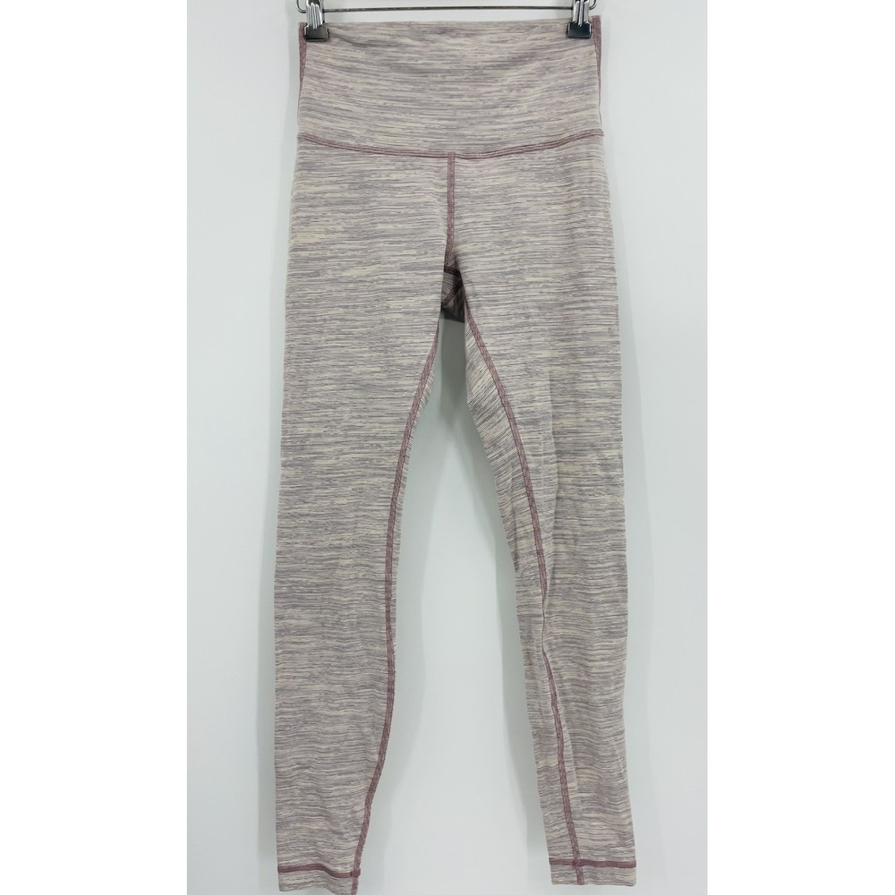 Lululemon Align Pant II Leggings Size 6 Micro Stripe High Rise